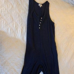 Navy blue jumpsuit